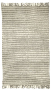 Zurich Handloomed Wool & Cotton Natural Area Rug - Made in India ZUR-20491-D-IVYNAT