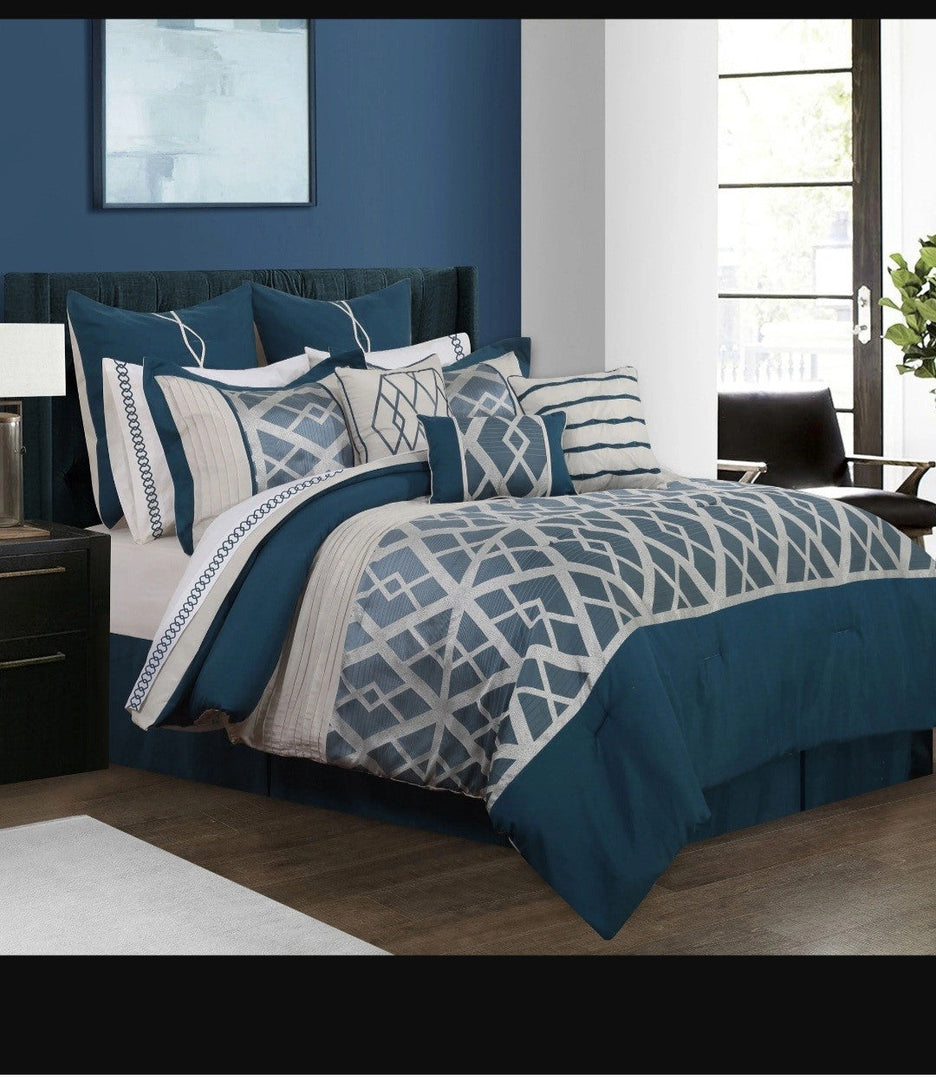 MILOS 7 PC COMFORTER SET