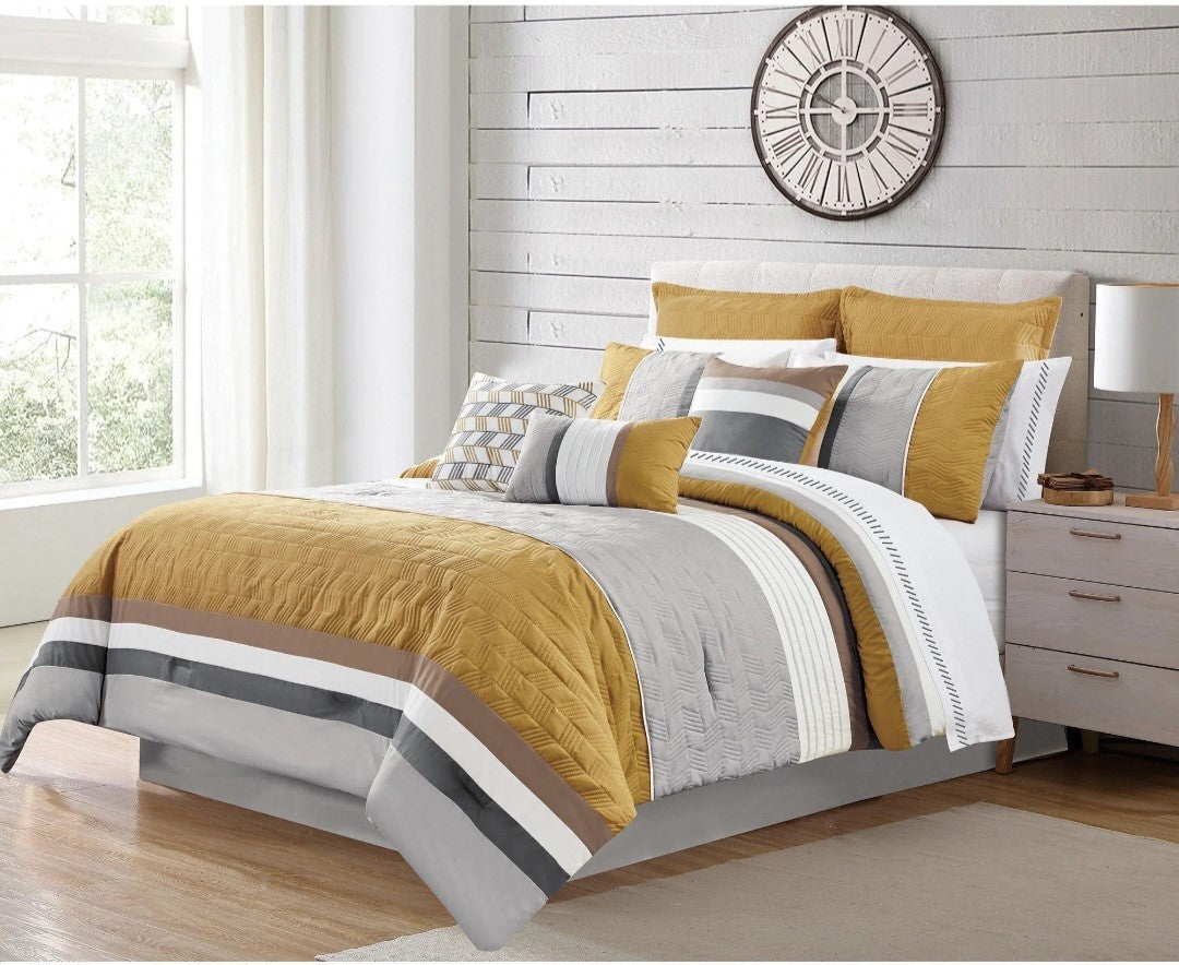 BRANDON 7 PC COMFORTER SET