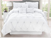 CHATEAU 7PC COMFORTER SET IN WHITE