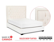 Velco Bed - Custom Upholstered Bed Frame