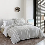 Vibe Duvet Cover Set – Durable & Stylish Yarn-Dyed Cotton