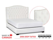 Zara Bed - Customizable Upholstered Bed